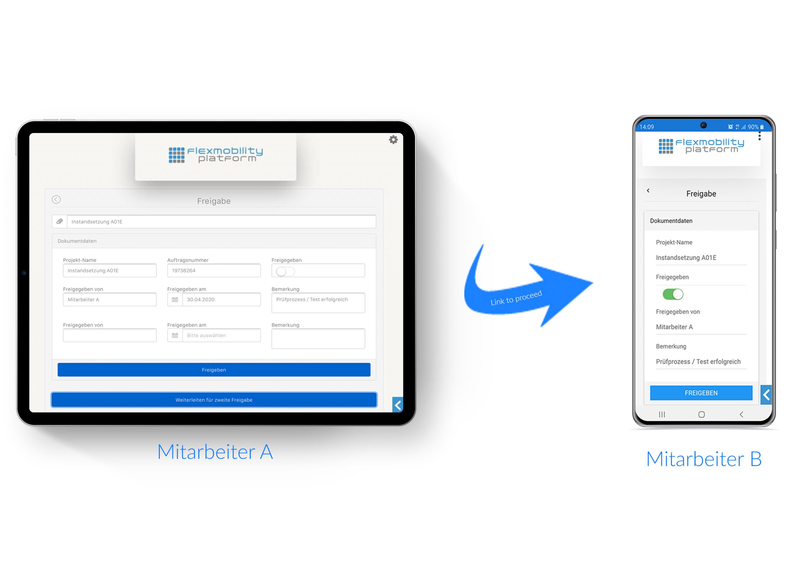 Business Apps Konfiguration flexmobility platform